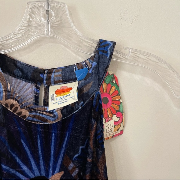 Farm Rio x Anthropologie Velvet Halter Jumpsuit - Picture 9 of 11